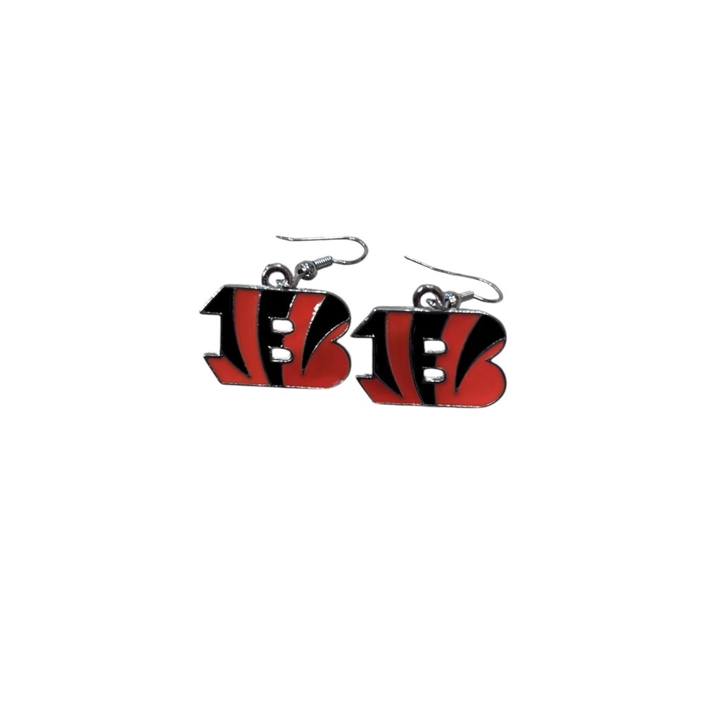Women’s NFL Cincinnati Bengals B Earrings 16ct